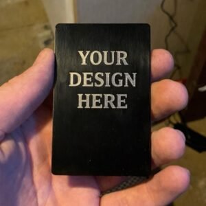 custom metal business cards